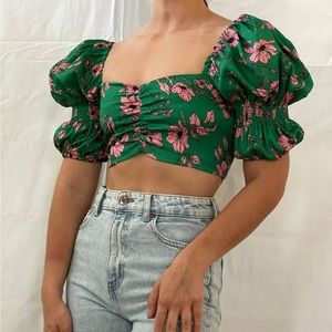 Crop top, from Shein - small